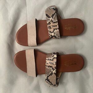 Coach and Four Made in Italy - Faux Snake Sandal